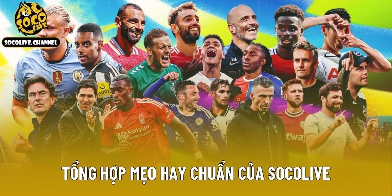 Tổng hợp mẹo hay chuẩn của Socolive